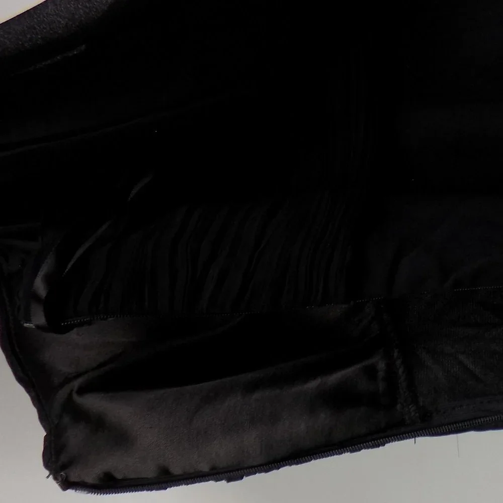 Ever Pretty Black Pleated Bodice One Shoulder Dress Size 4 NWT - Picture 10 of 12